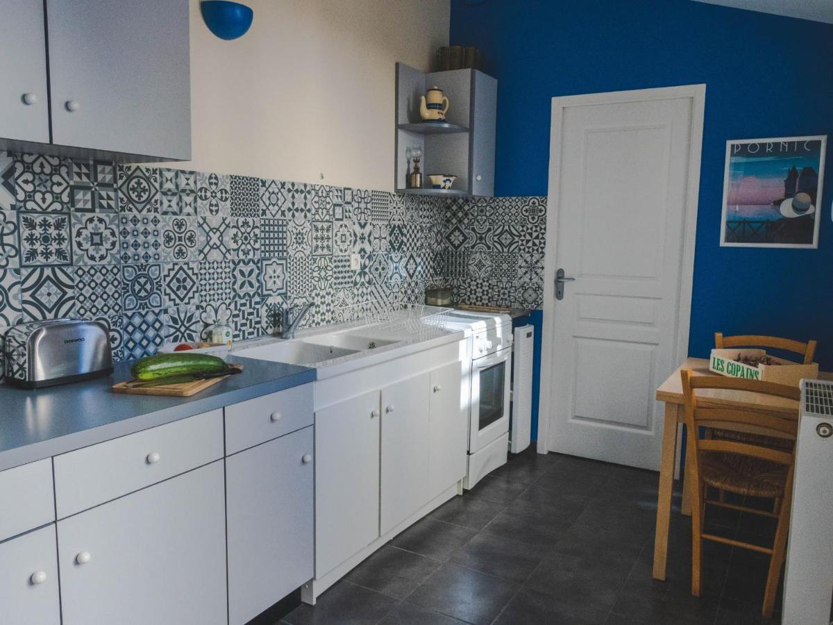 Maison Mitoyenne Avec Jardin Clos Et Terrasse A 200M De La Plage - Vieux Port De Pornic - Fr-1-306-1213 Eksteriør bilde